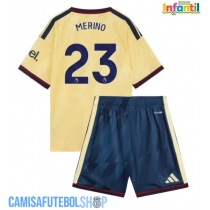 Camisa de time de futebol Arsenal Mikel Merino #23 Replicas 3º Equipamento Infantil 2026-27 Manga Curta (+ Calças curtas)